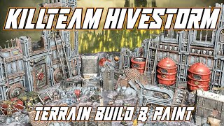 Killteam Hivestorm! Terrain build and paint tutorial for Warhammer 40K