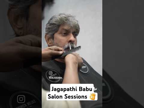 జగపతి బాబు హెయిర్ కేర్   ..మాములుగా లేదు 😍👌 #jagapathibabu #telugu #telugushorts #shorts