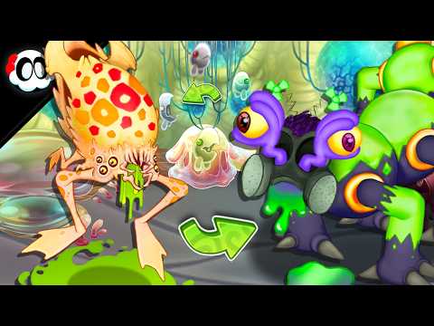 My Singing Monsters - If the OFFICIAL and FANMADE Poison Quads SWAPPED Sounds!!! [ANIMATED]