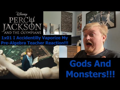 Gods and Monsters!!! Percy Jackson and the Olympians 1x01 Reaction!!!