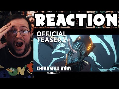 Gor's "Chainsaw Man – The Movie: Reze Arc Teaser Trailer 2" REACTION (THIS LOOKS NUTS!!!)