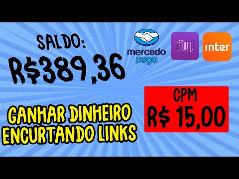 Como GANHAR DINHEIRO ENCURTANDO LINKS (Mercado Pago, NuBank, Inter) 2020!!