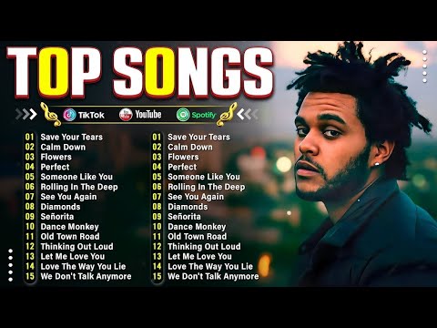 The Weeknd, Bruno Mars, Dua Lipa, Adele, Maroon 5, Rihanna, Ed Sheeran - Billboard Top 50 This Week