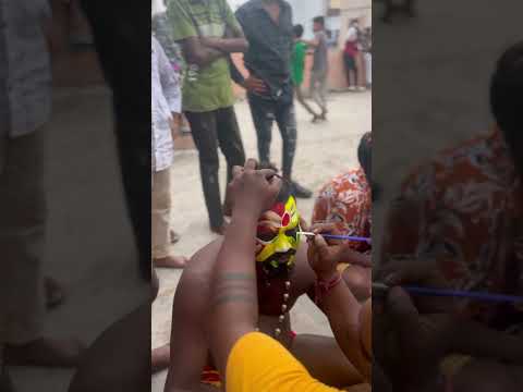 Potharaju making #bonalu #bonamdance #telangana #hyderabad #viral #viraldance #youtube #reels #like