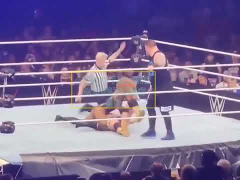 Kevin owens & Becky lynch hits a stunner on Nia jax & Grayson waller on WWE Road to Wrestlemania