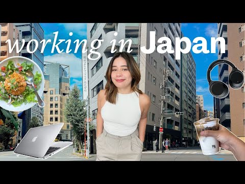 Working in Japan as a Foreigner VLOG 💻✨