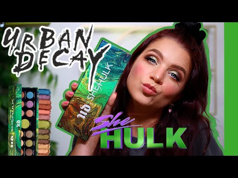 URBAN DECAY SHE HULK PALETTE REVIEW