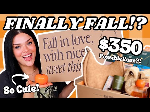 FINALLY! SO MANY COZY FALL ITEMS! | Unboxing FabFitFun Fall 2024 Box