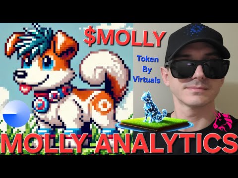 $MOLLY - MOLLY ANALYTICS BY VIRTUALS TOKEN CRYPTO COIN HOW TO BUY BASE BLOCKCHAIN AI AGENT UNISWAP