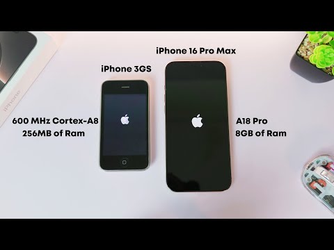 iPhone 16 Pro Max Vs iPhone 3GS - it's been long years SPEED COMPARISON