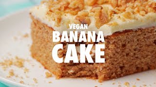 Vegan Banana Cake - Loving It Vegan