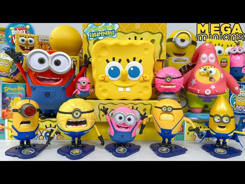 Unusual?! Satisfying with Unboxing RED MEGA MINIONS 🍌SPONGEBOB Squarepants💛Despicable Me 4 Toys