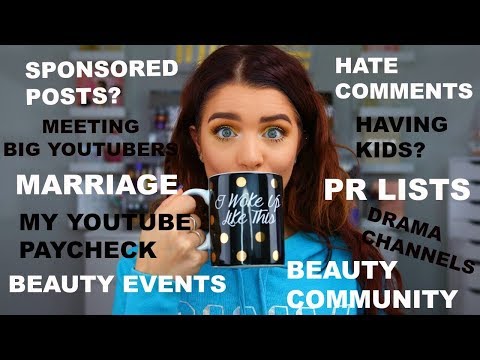 GRWM Q&A HATE COMMENTS, PR LISTS, BEAUTY COMMUNITY DRAMA AND TRUTH