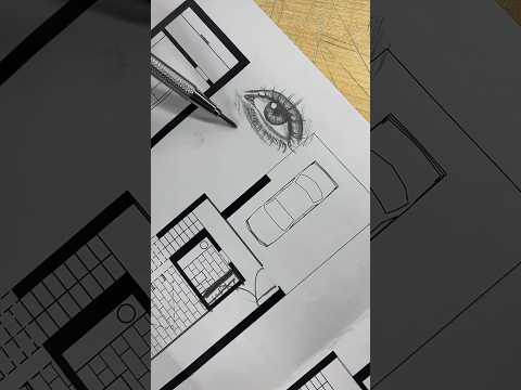 Will. Always. Sketch. Eyes!🫱🏻‍🫲🏼 #architecturalsketching #drawing #architecture #architect