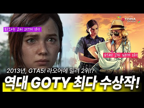 2010년 이 후! 올해의 게임 최다 수상작 총정리! 2024년 고티 후보들은 좀 약한 것 같다...