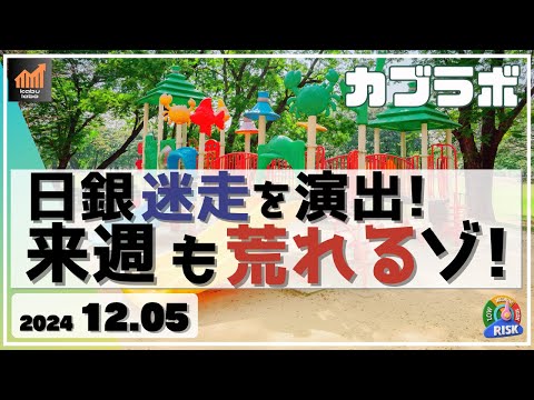 【カブラボ】12/5 日銀 迷走を演出？ 来週のMSQ週も荒れる予感！なぜ？