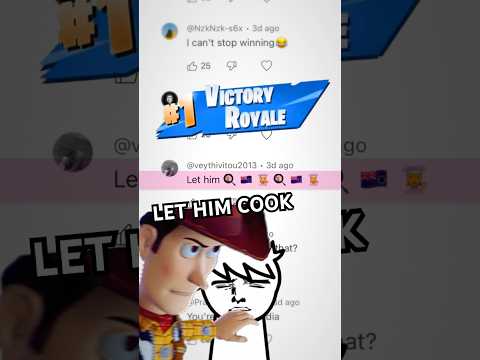 Remixing my Comments 😂 NUMBER 1 VICTORY ROYALE 🤣