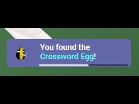 How To Get The Crossword Egg In Roblox Bedwars.