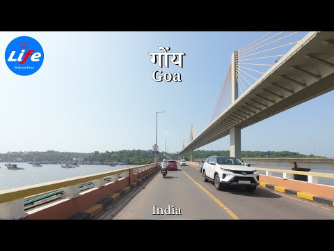 Scenic Goa Drive: Panaji to Banda, Maharashtra | Mumbai-Goa Hwy NH66 | India 4K HDR