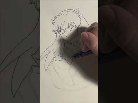 Drawing Inuyasha #inuyasha