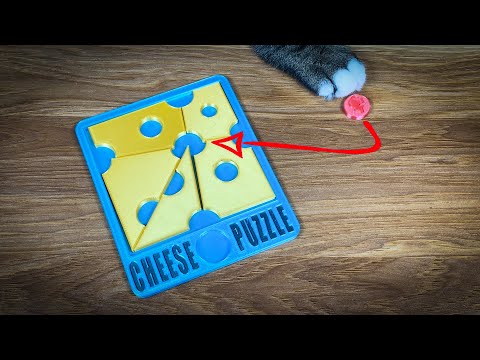 3D Printed Cheese Puzzle | Difficulty 8/10 !