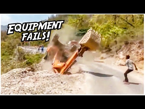 Extremely Dangerous Heavy Equipment Fails // Heavy Equipment Operator Lessons