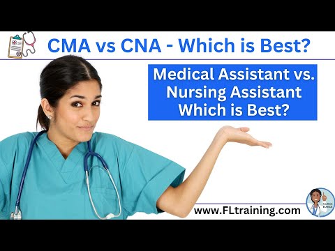 🩺 CMA vs CNA: Which is Best?