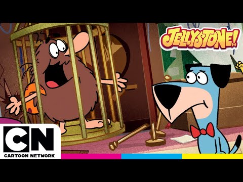 Out Of Control Caveman Party! | Jellystone | @cartoonnetworkuk