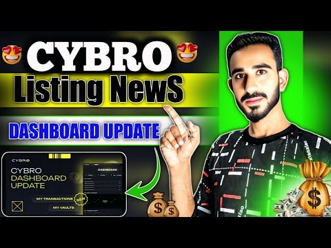 Cybro Mainnet Dashboard Update || Cybero Gateio update || cybro Today New Updates