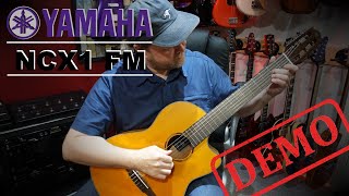 Yamaha NCX1-FM | Classical Guitar DEMO #guitardemo