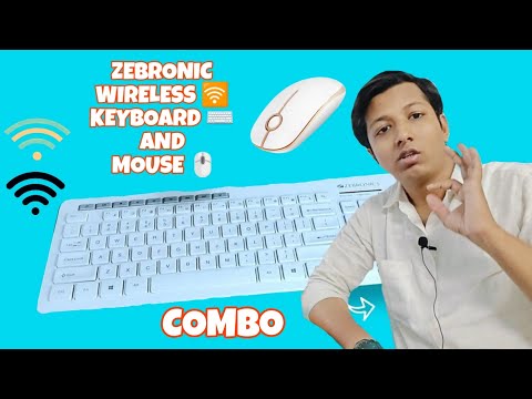 Zebronic Companion 200 Wireless Keyboard & Mouse Combo | Zebronics | WirelessKeyboard & Mouse Combo