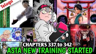 ASTA NEW TRAINING STARTED🔥Yami's Sister REVEALED 😱 Black Clover Chapters 337-342 in Telugu