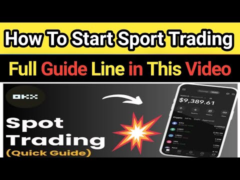 OKX Spot Trading Guide For Begginers ll Spot Trading in OKX Exchange Il How To Trade in OKX