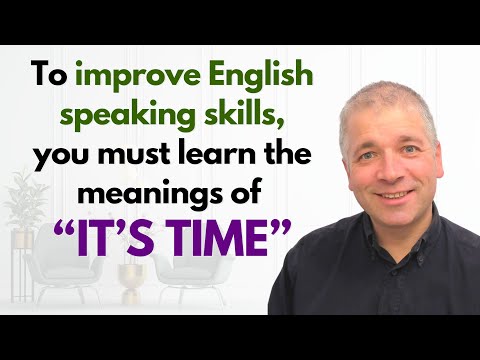 Improve English Speaking Skills with "IT'S TIME"