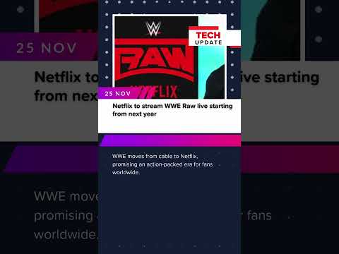 WWE Raw is Coming to Netflix NEXT YEAR! #shorts #wweraw #netflix #shortsfeed #shortsvideo