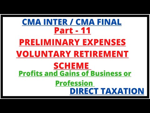 Profits and Gains of Business or Profession | Direct Taxation | CMA Inter | CMA Junction