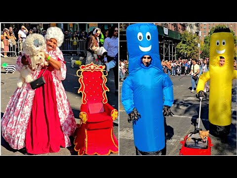 Halloween DOG Parade 2024 NYC [HD] 🐶 Tompkins Square Halloween Dog Parade NYC 2024