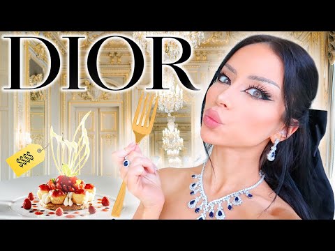 Eating at the Dior Restaurant in Paris!