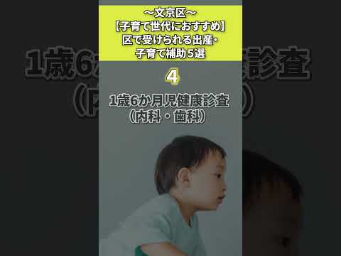 文京区で受けられる出産・子育て補助