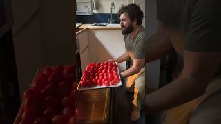 How we preserve whole tomatoes for Winter 🍅 #growyourownfood #canning #offgridliving