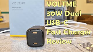 VOLTME 30W 2 Port USB C Fast Charger Review