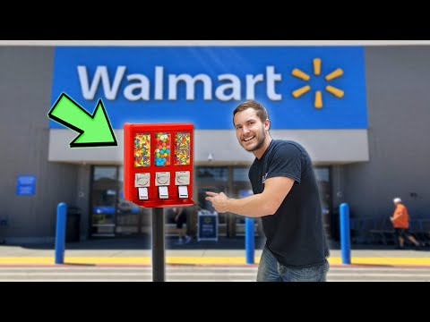 How Much Did Our WALMART Candy Vending Machine Make?!