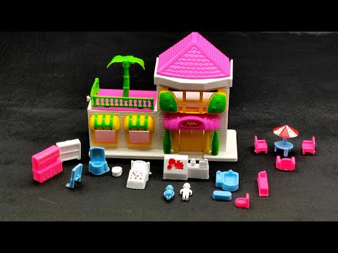 Diy Unboxing Amazing Doll house! Satisfying video! miniature @dolliyon @mini clay #vpafamily5631