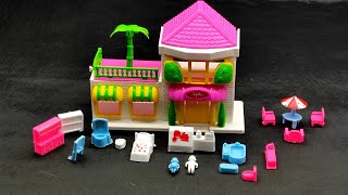 Diy Unboxing Amazing Doll house! Satisfying video! miniature @dolliyon @mini clay #vpafamily5631