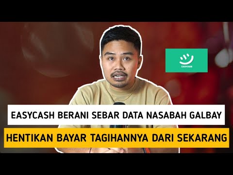 EasyCash Berani Sebar Data Nasabah Galbay‼️Hentikan Bayar Tagihannya Dari Sekarang