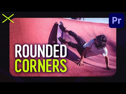 Custom Borders with ROUNDED CORNERS for Video // Premiere Pro Tutorial