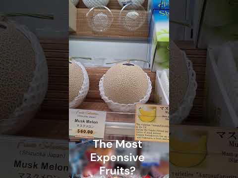 MOST EXPENSIVE FRUITS??? Will you buy them? #inflation #expensive #japan #fruits #melon #grapes