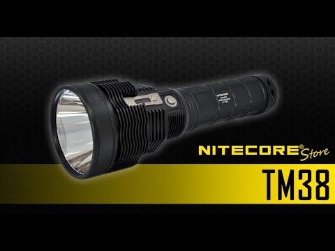 (Discontinued) Nitecore TM38 1800 Lumen 1531 Yard Throw Tiny Monster Searchlight Flashlight