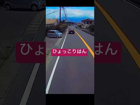 ひょっこりはん　ドラレコ映像　#心霊 #ドラレコ#トレーラー #警察 #ひょっこりはん#automobile