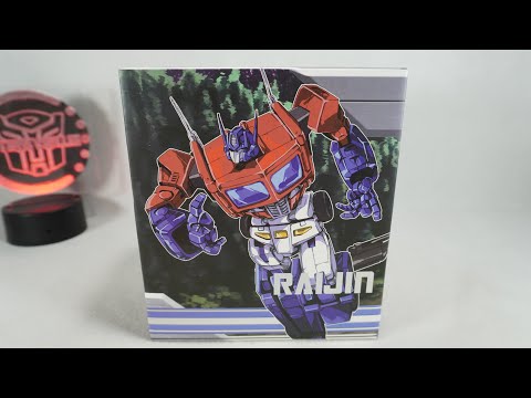 Unboxing: Keith's Fantasy Club P-14 Raijin and transformation to Alt Mode